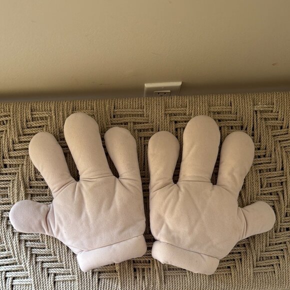 Disney Parks Mickey Mouse Gloves Pair Hands Costume - Picture 3 of 4